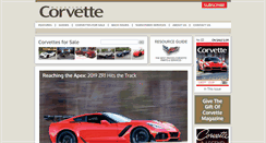 Desktop Screenshot of corvette-mag.com